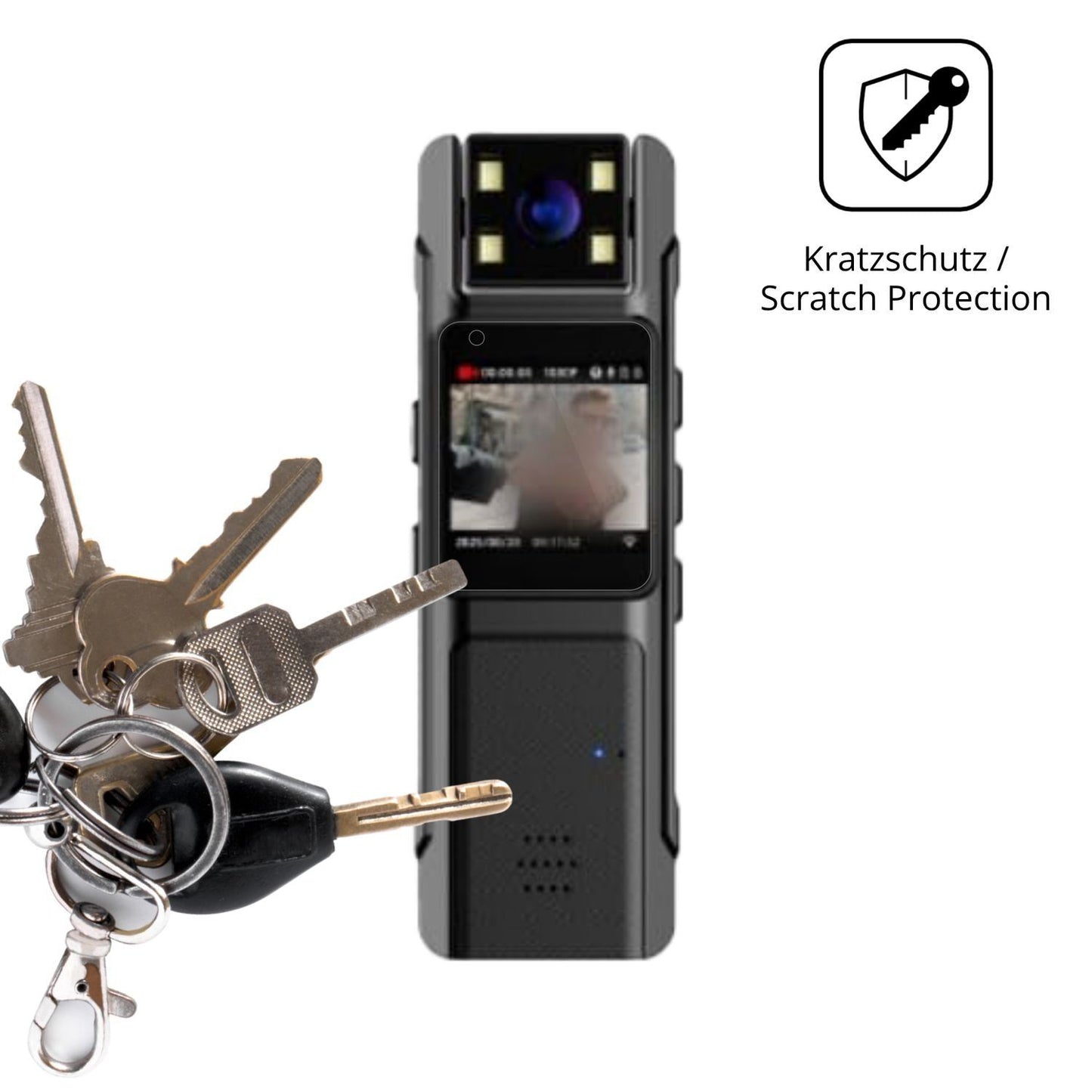 4x Schutzfolie klar für ARMYJY P1 WiFi Display-Sch (4)