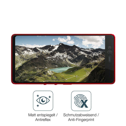 2x 9H Schutzfolie matt für Fujitsu Arrows M04 Panz (5)