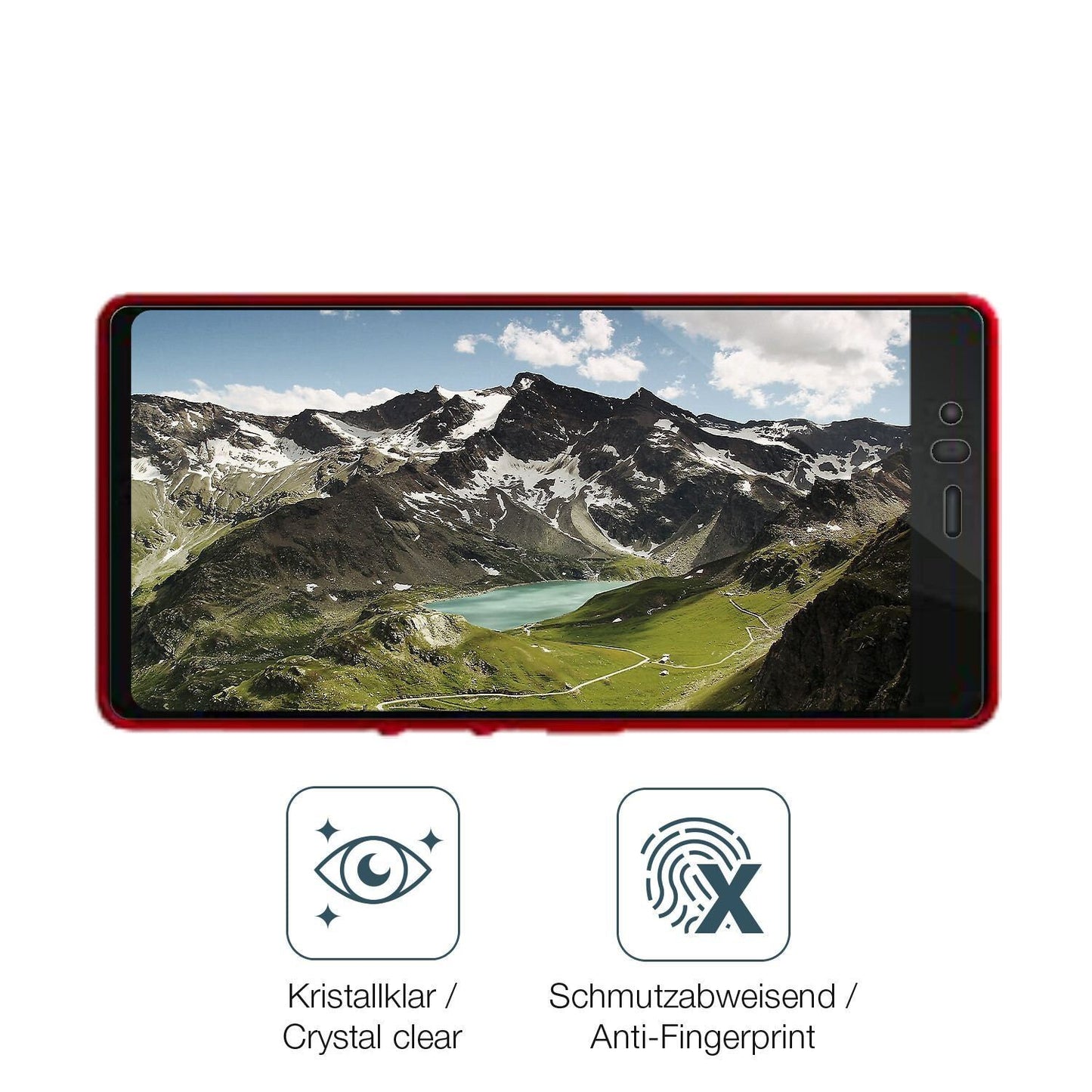 2x 9H Schutzfolie für Fujitsu Arrows M04 Panzerfol (5)