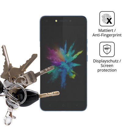 Blickschutzfolie für Tecno Pouvoir 1 matt Schutzfo (3)