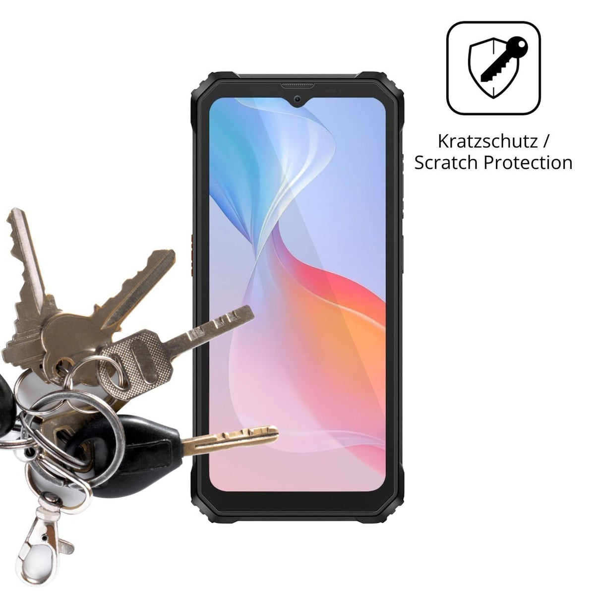 4x Schutzfolie klar für Blackview BV6200 Pro Displ (4)