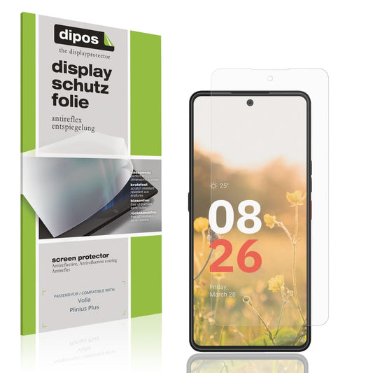 4x Schutzfolie matt für Volla Plinius Plus Display (1)