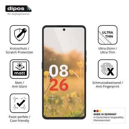 4x Schutzfolie matt für Volla Plinius Plus Display (7)