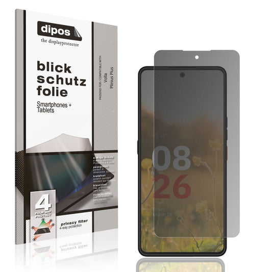 Blickschutzfolie für Volla Plinius Plus matt Schut (1)