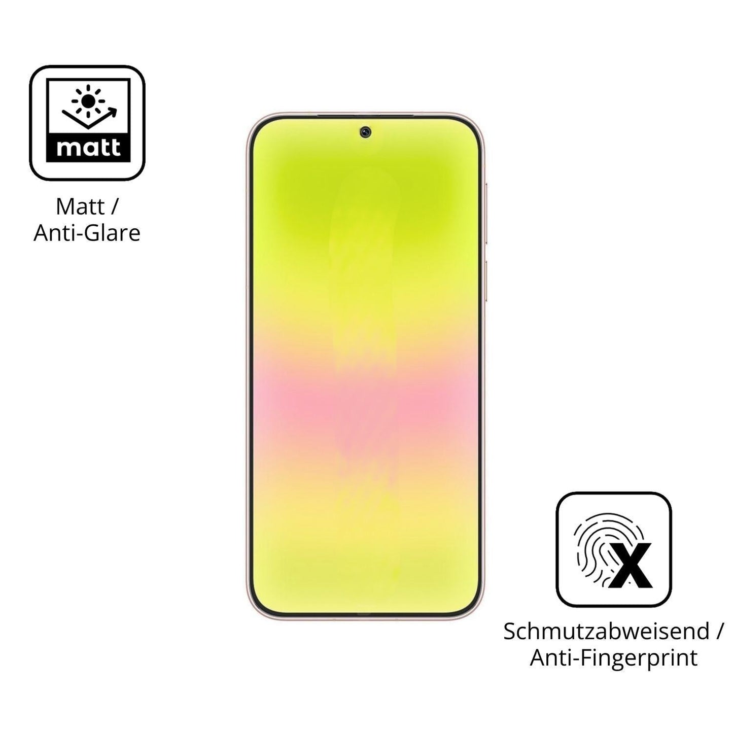 2x 9H Schutzfolie matt für Huawei Pura 90 Pro Panz (5)