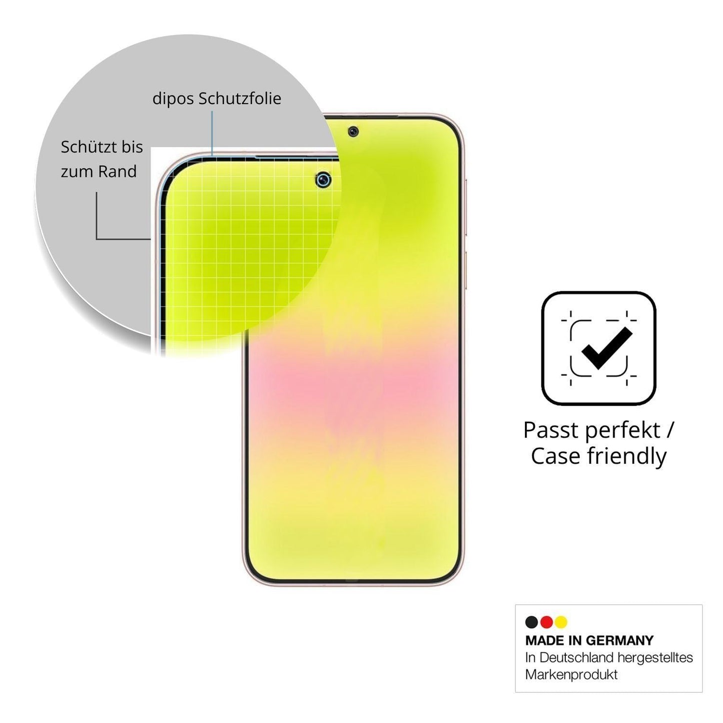 2x 9H Schutzfolie matt für Huawei Pura 90 Pro Panz (6)