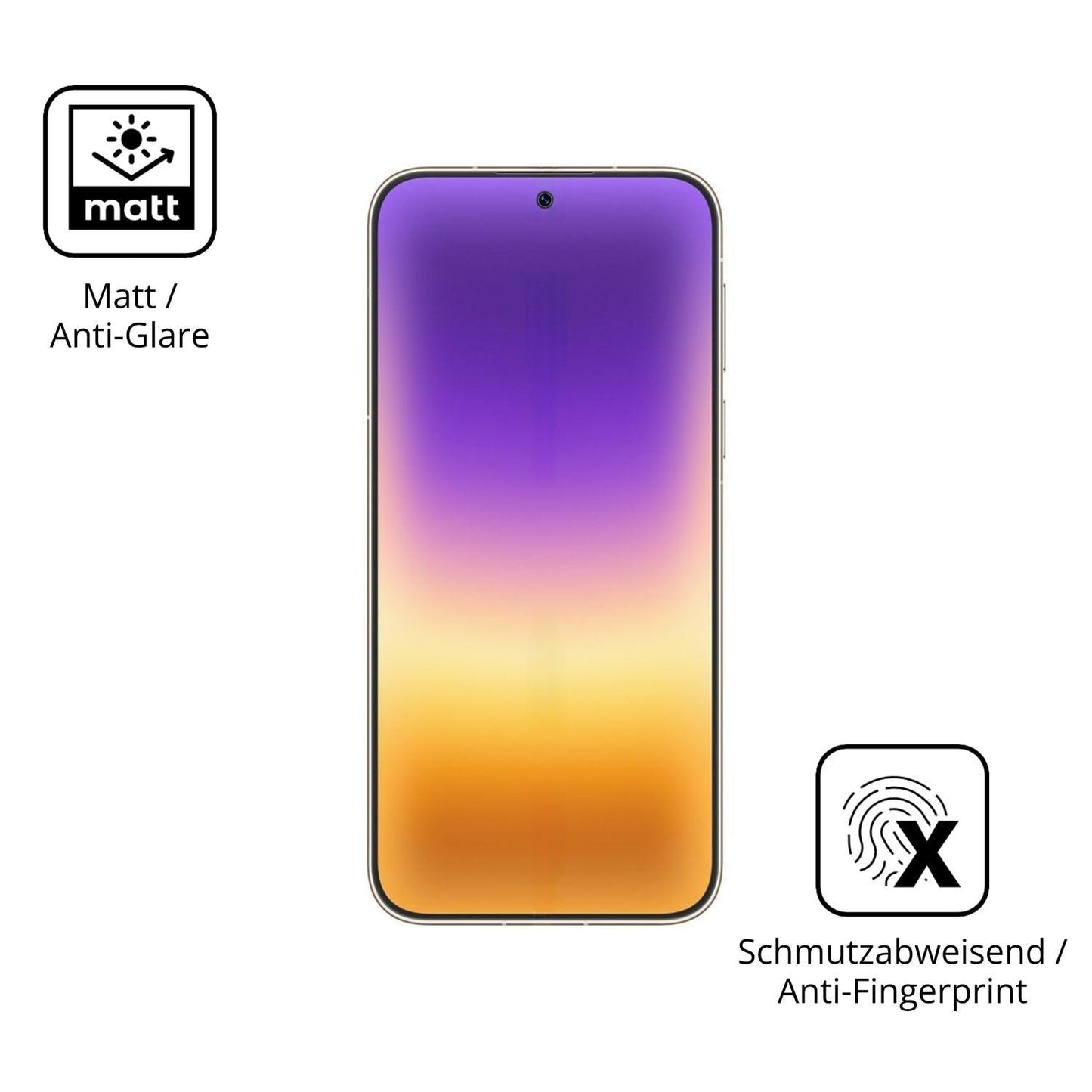 4x Schutzfolie matt für Huawei Pura 90 Pro Max Dis (5)