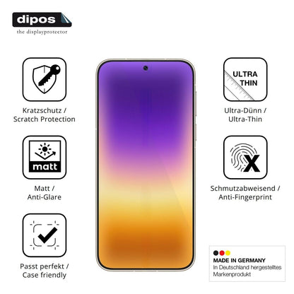 4x Schutzfolie matt für Huawei Pura 90 Pro Max Dis (7)
