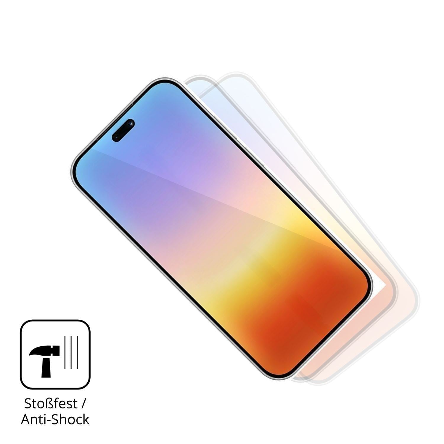 2x 9H Schutzfolie für Huawei Pura 90 Panzerfolie (4)