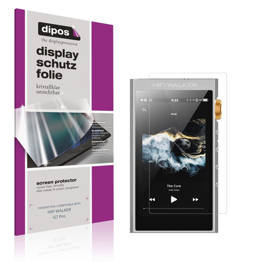 4x Schutzfolie klar für HIFI WALKER G7 Pro Display (1)