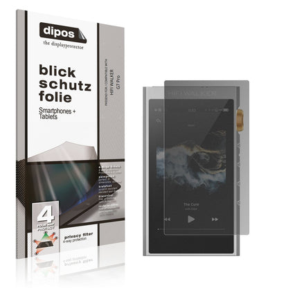 Blickschutzfolie für HIFI WALKER G7 Pro matt Schut (1)