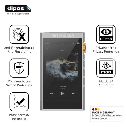 Blickschutzfolie für HIFI WALKER G7 Pro matt Schut (5)
