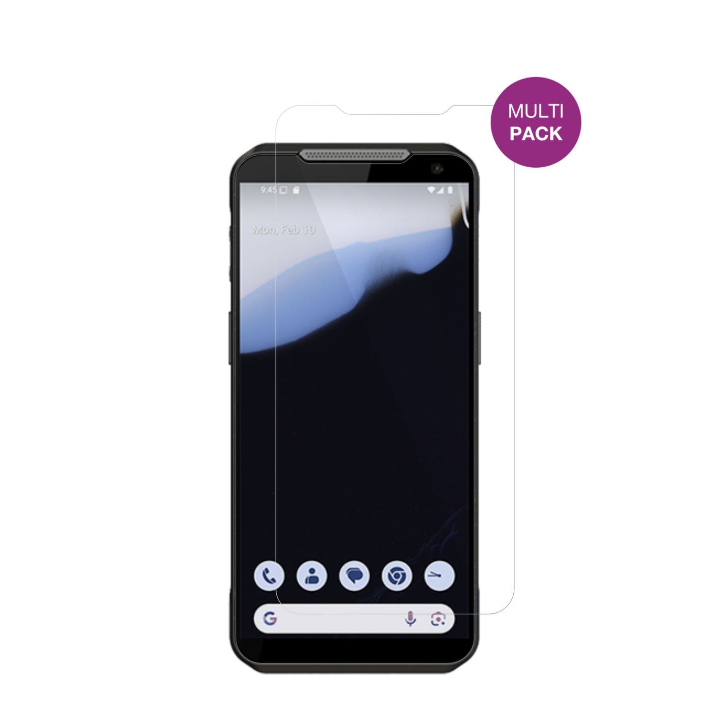 4x Schutzfolie klar für Point Mobile MF52 Display- (2)