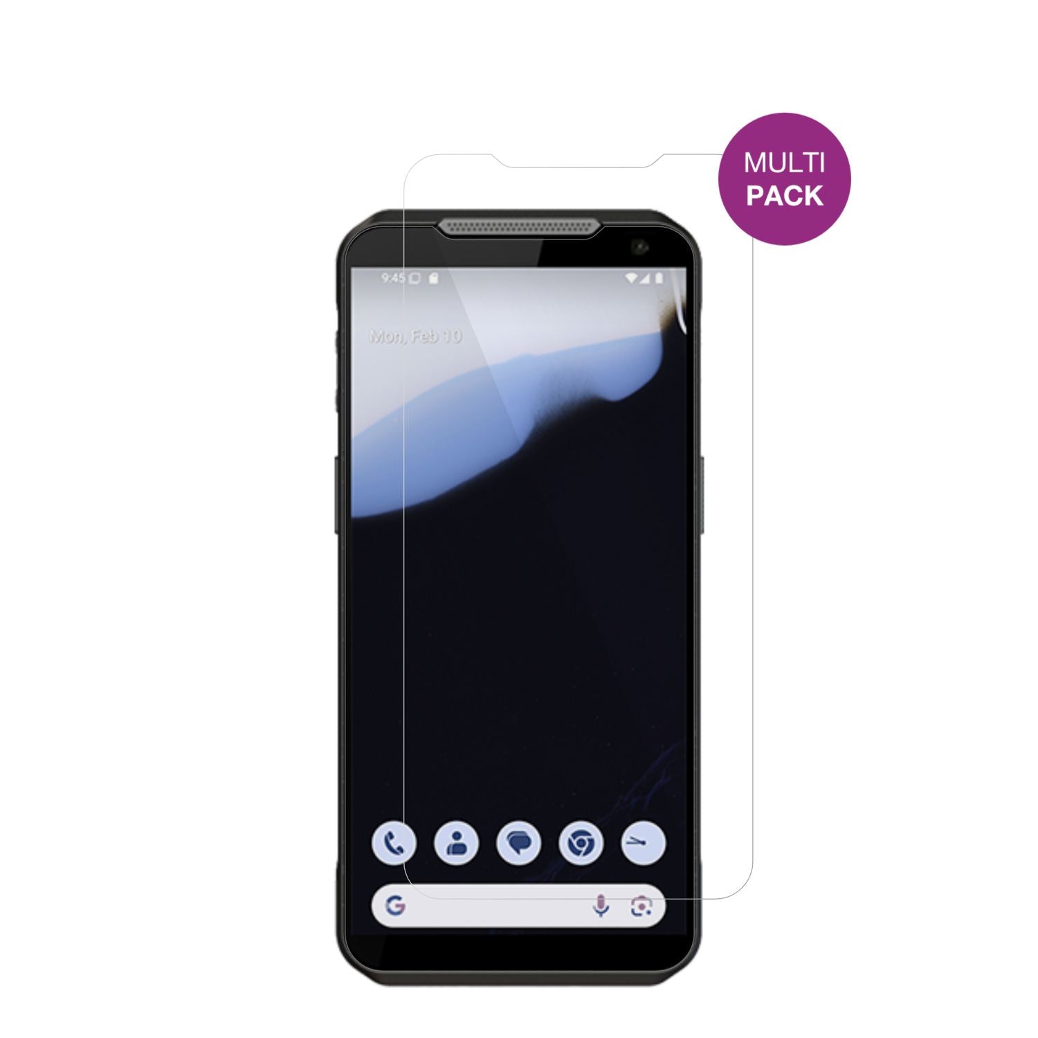 4x Schutzfolie klar für Point Mobile MF52 Display- (2)