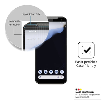 4x Schutzfolie klar für Point Mobile MF52 Display- (6)
