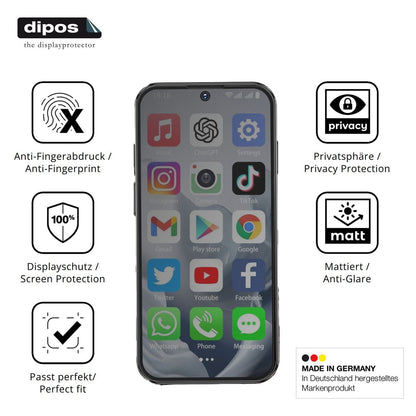 Blickschutzfolie für BLKE 19 Pro matt Schutzfolie  (5)