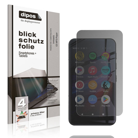 Blickschutzfolie für innioasis G5 MP3-Player matt  (1)