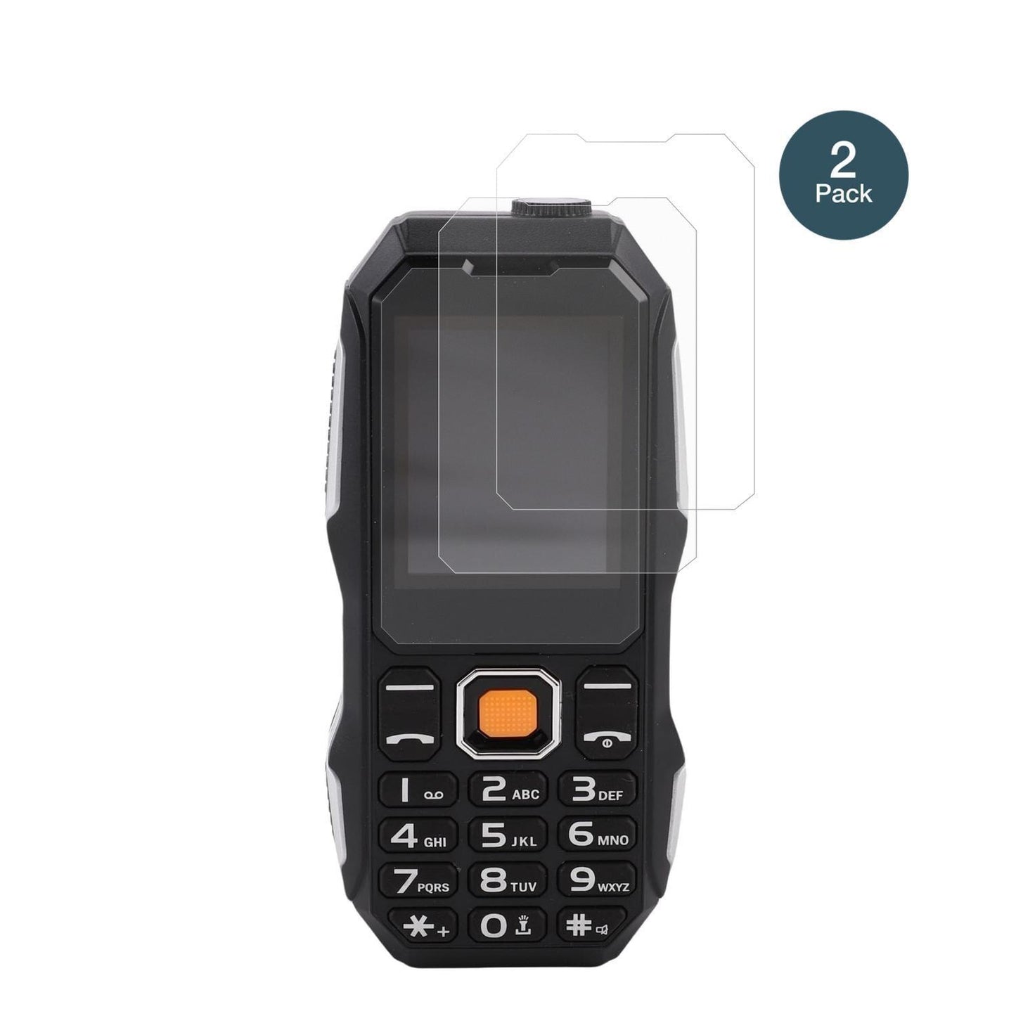 2x 9H Schutzfolie matt für Elprico 2G-Handy Panzer (2)