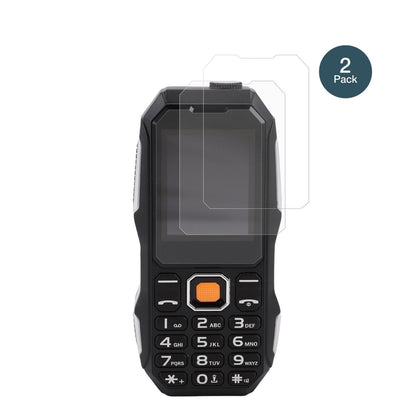 2x 9H Schutzfolie matt für Elprico 2G-Handy Panzer (2)