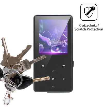 4x Schutzfolie matt für Aroeally MP3-17 Display-Sc (4)