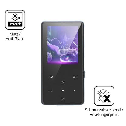 4x Schutzfolie matt für Aroeally MP3-17 Display-Sc (5)