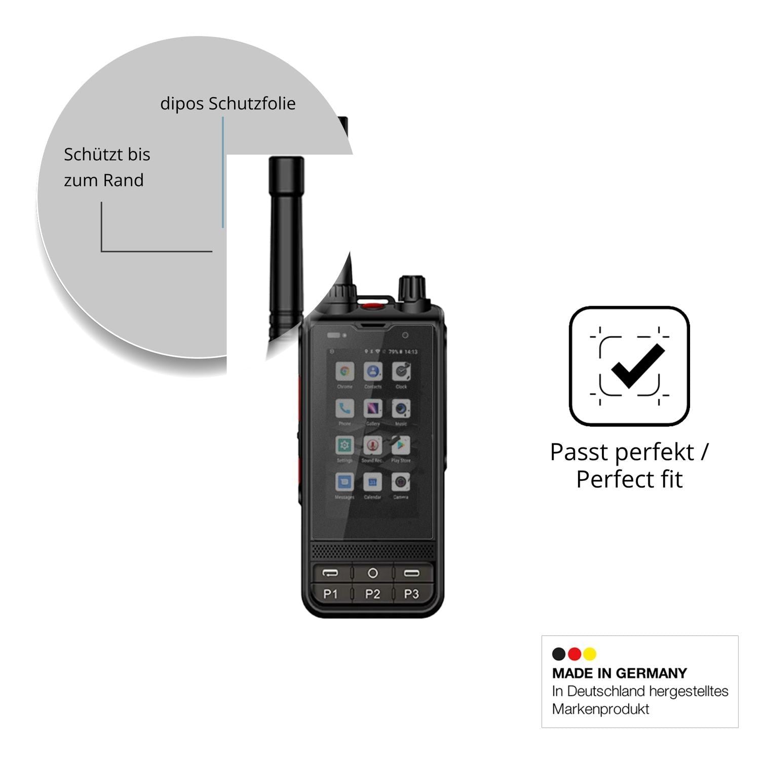 Blickschutzfolie für ANYSECU W6 Plus matt Schutzfo (4)