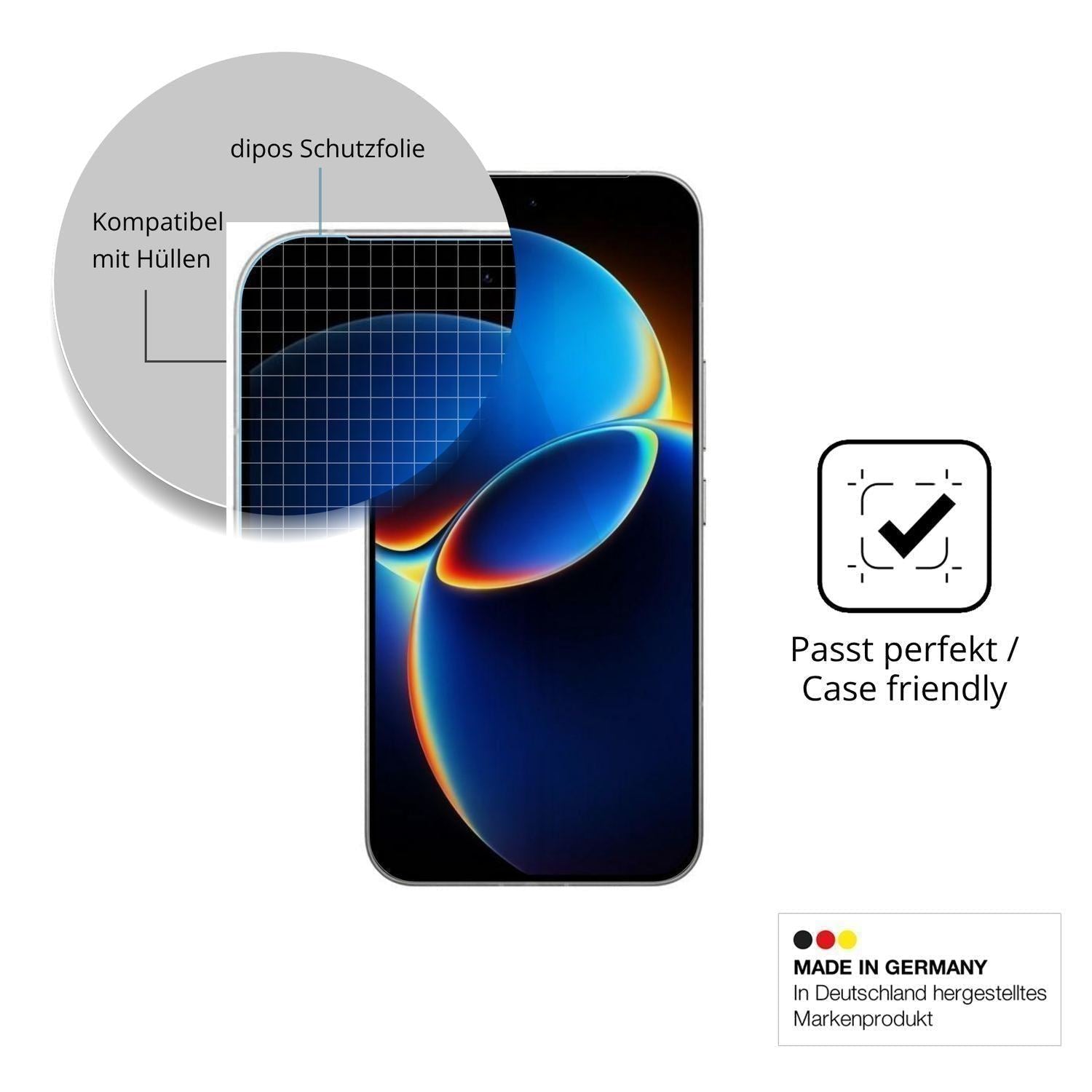4x Schutzfolie klar für Redmi K90 Max Display-Schu (6)