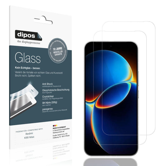 2x 9H Schutzfolie für Redmi K90 Max Panzerfolie (1)