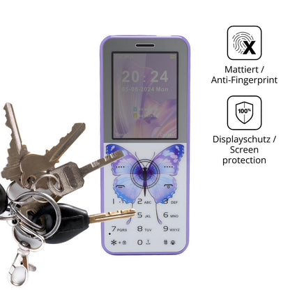Blickschutzfolie für VELATEMOR Senioren-Handy matt (3)