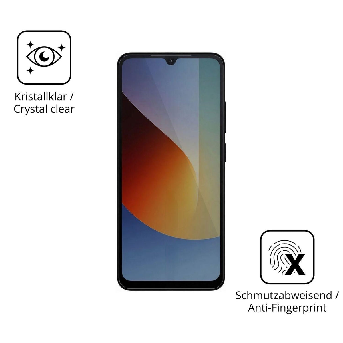 2x 9H Schutzfolie für Redmi A7 Panzerfolie (5)