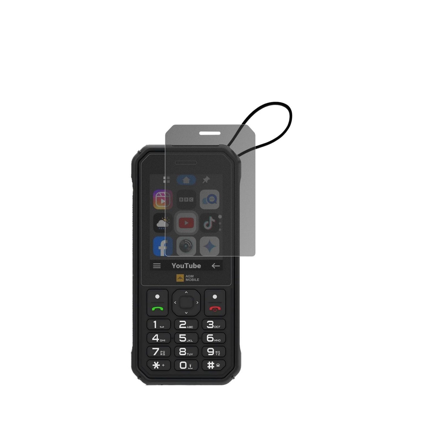 Blickschutzfolie für AGM M11 matt Schutzfolie Priv (2)