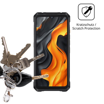 4x Schutzfolie klar für Cubot KingKong Power 5 Dis (4)