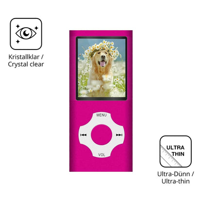4x Schutzfolie klar für Hotechs LX-B2 MP3-Player D (5)