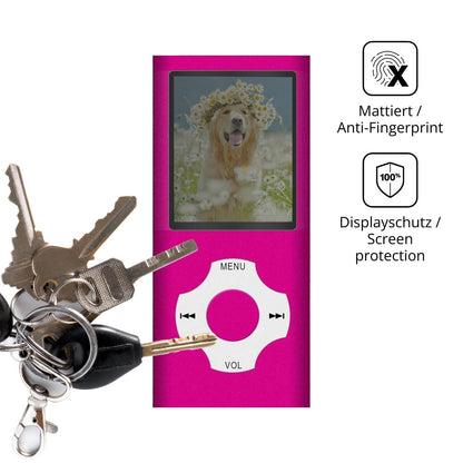 Blickschutzfolie für Hotechs LX-B2 MP3-Player matt (3)