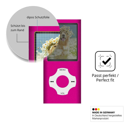 Blickschutzfolie für Hotechs LX-B2 MP3-Player matt (4)