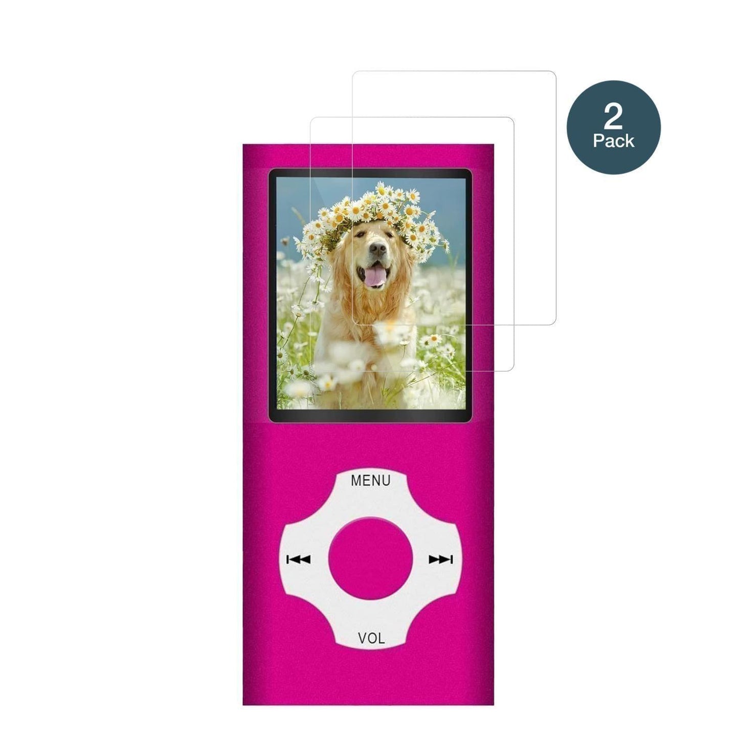 2x 9H Schutzfolie für Hotechs LX-B2 MP3-Player Pan (2)