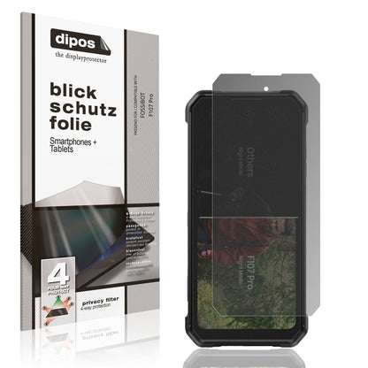 Blickschutzfolie für FOSSiBOT F107 Pro matt Schutz (1)