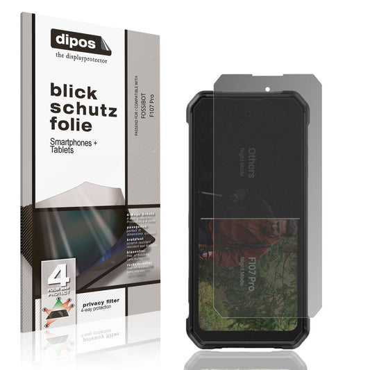 Blickschutzfolie für FOSSiBOT F107 Pro matt Schutz (1)
