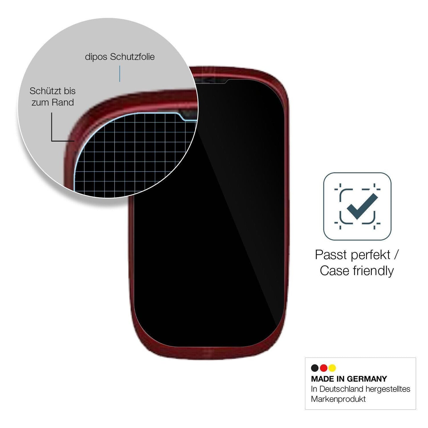1x 9H Schutzfolie für Coolpad 8020 Panzerfolie (6)