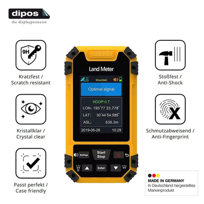 2x 9H Schutzfolie für TIKATARER GPS-Flächenmessger (7)