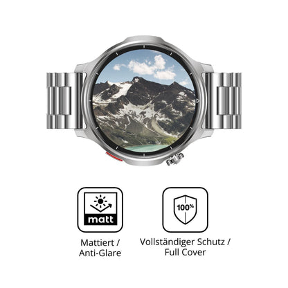2x Full Cover Schutzfolie matt für Fitdafit 1.52 Z (5)