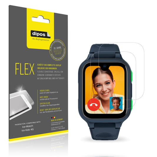 2x 3D Full Cover Schutzfolie für Ice-Watch Ice Kid (1)