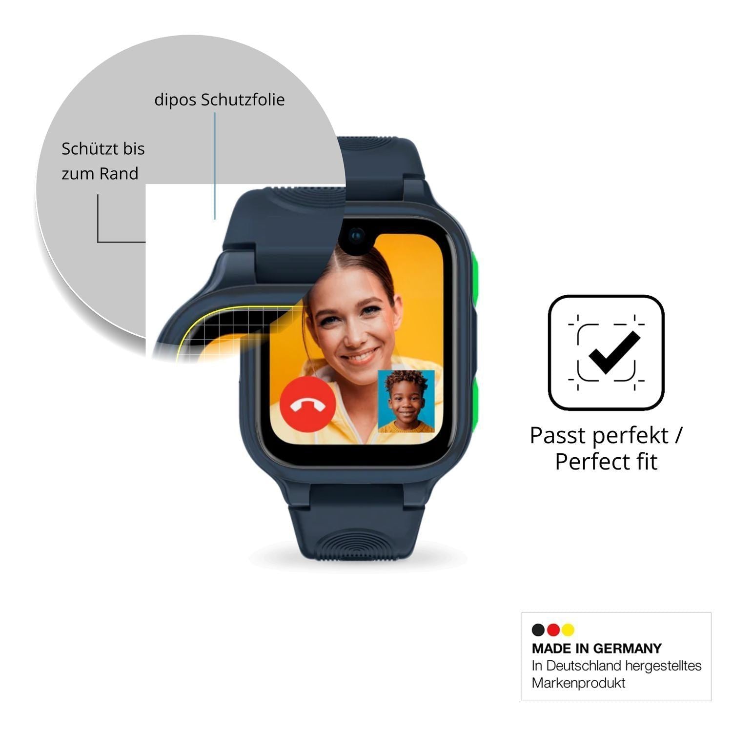 2x 3D Full Cover Schutzfolie für Ice-Watch Ice Kid (6)
