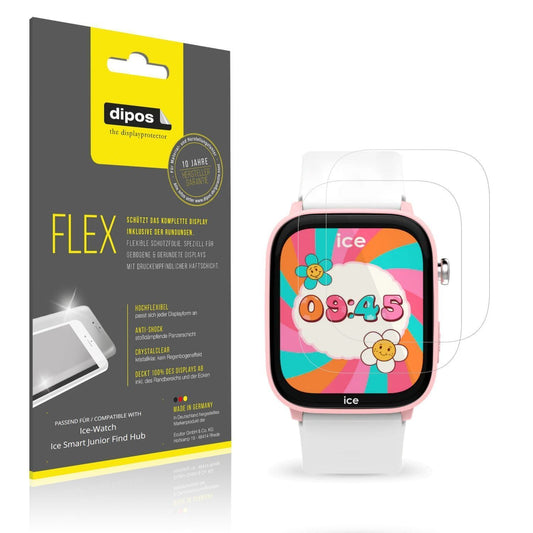 2x 3D Full Cover Schutzfolie für Ice-Watch Ice Sma (1)
