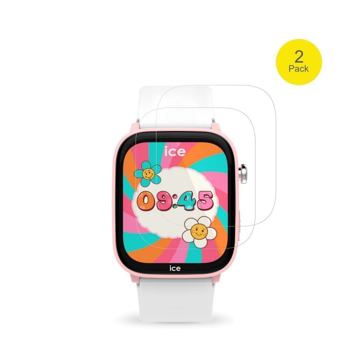 2x 3D Full Cover Schutzfolie für Ice-Watch Ice Sma (2)