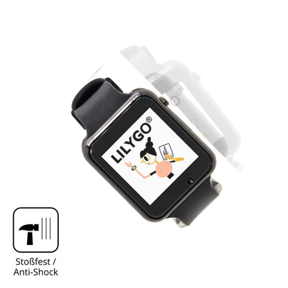 2x Full Cover Schutzfolie matt für LILYGO T-Watch  (4)