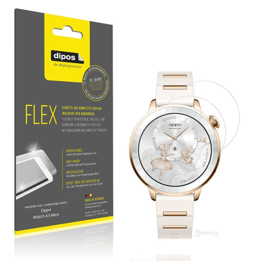 2x 3D Full Cover Schutzfolie für Oppo Watch X3 Min (1)
