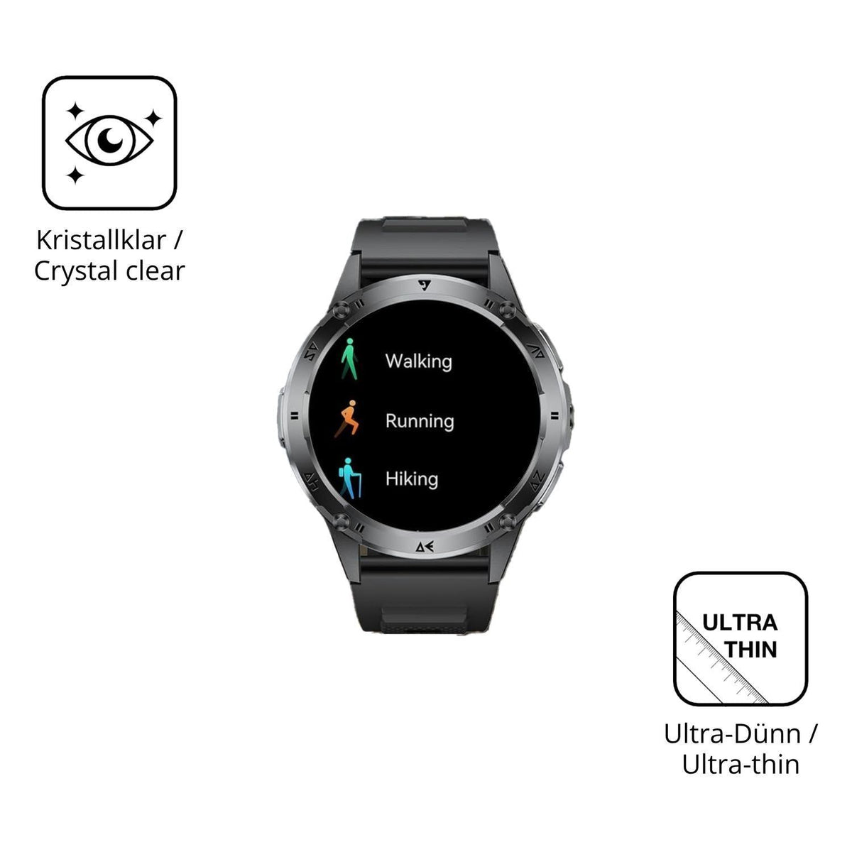 6x Schutzfolie klar für FITFLEX EF6 Display-Schutz (5)