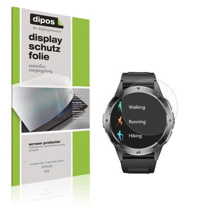 6x Schutzfolie matt für FITFLEX EF6 Display-Schutz (1)