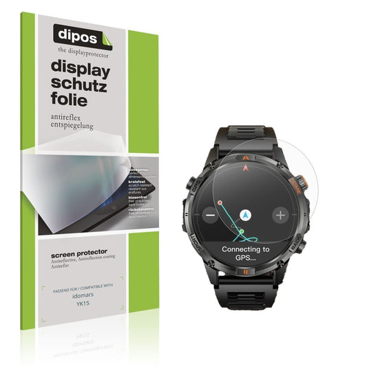 6x Schutzfolie matt für idomars YK15 Display-Schut (1)